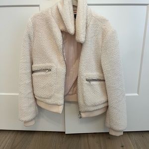 Forever 21 cropped blush pink jacket